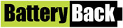 BatteryBack logo and link